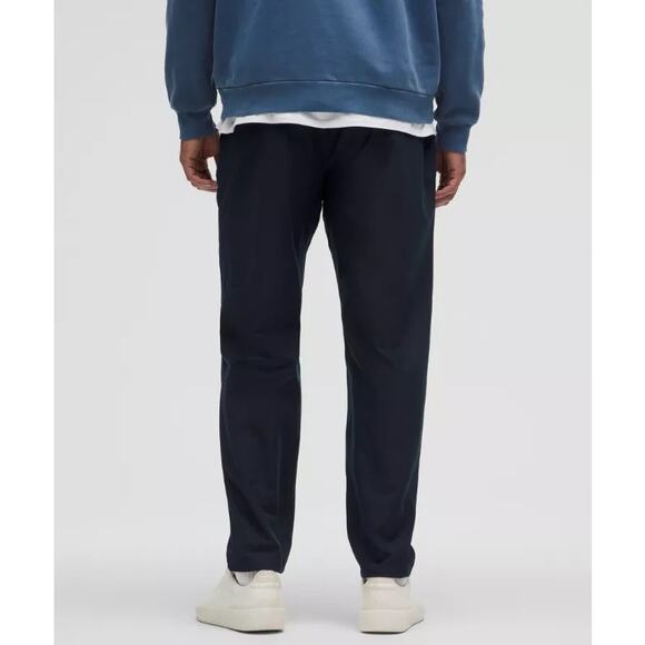 LULULEMON Men’s Navy Blue Warpstreme Pull on Pant Regular Size Large NWT - Picture 3 of 5